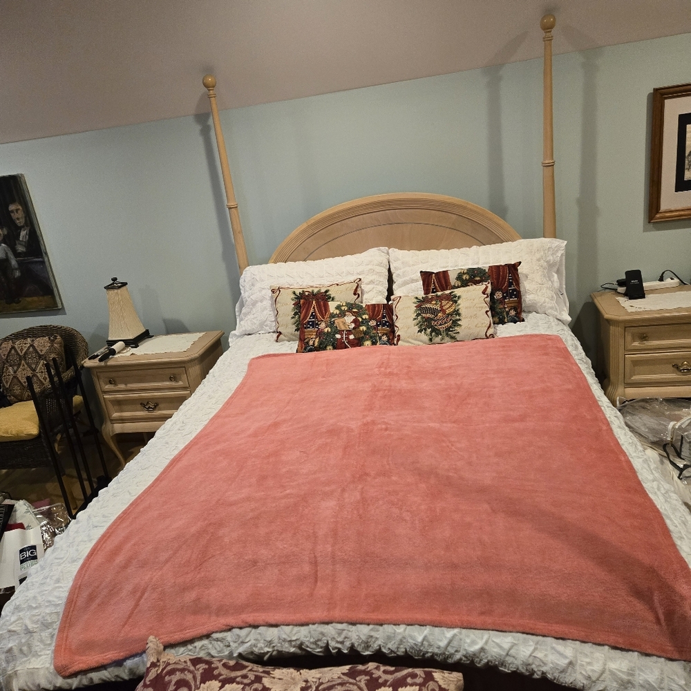 Soft Coral Blanket